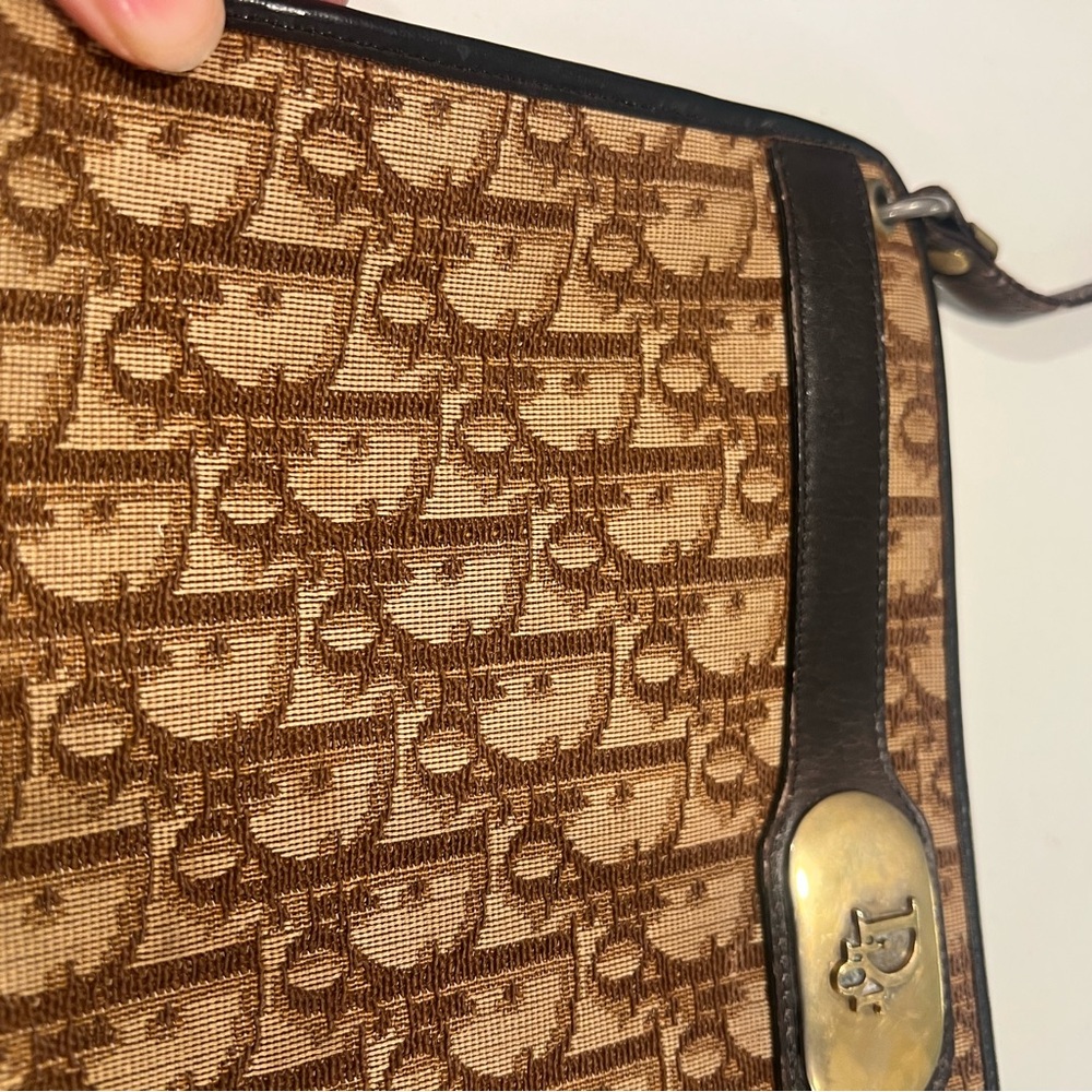 Dior Canvas Shoulder Bag - Picture 3 of 9